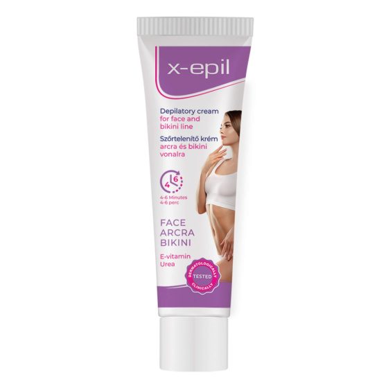 X-Epil - krema za odstranjevanje dlačic na obrazu/bikiniju (40ml)