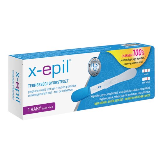 X-Epil - ekskluzivno pisalo za hitri test nosečnosti (1 kos)