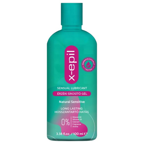 X-Epil Natural Sensitive - lubrikant gel za občutljivo kožo - 100ml