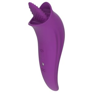 WEJOY Iris - vibrator za lizanje jezika z možnostjo polnjenja (vijolična)