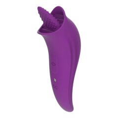   WEJOY Iris - vibrator za lizanje jezika z možnostjo polnjenja (vijolična)