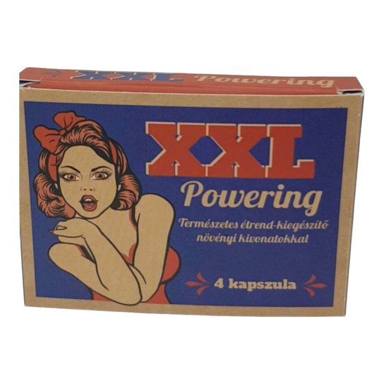 XXL Powering - naravno prehransko dopolnilo za moške (4 kosi)