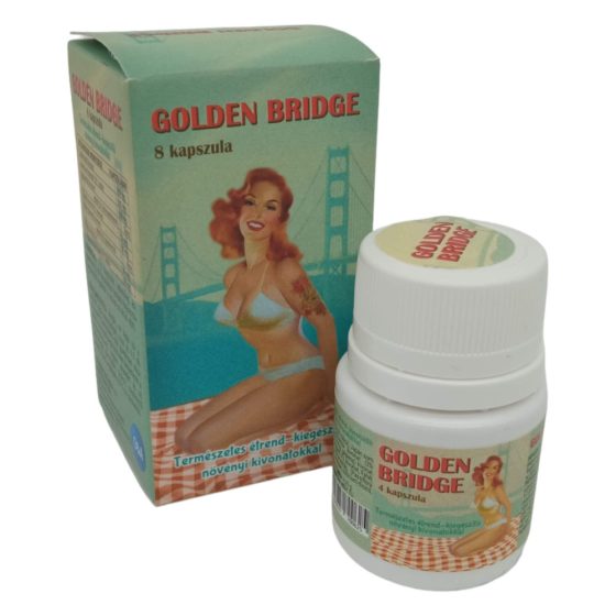 Golden Bridge - prehransko dopolnilo z rastlinskimi izvlečki (8 kosov)