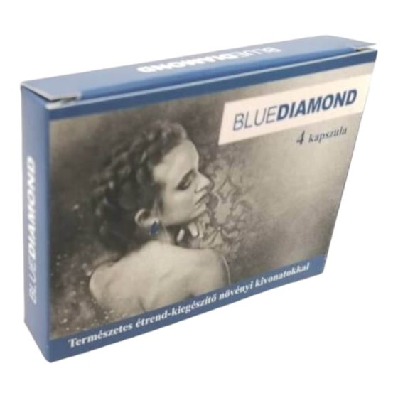 Blue Diamond For Men - prehransko dopolnilo z rastlinskimi izvlečki (4 kosi)