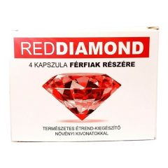   Red Diamond - naravno prehransko dopolnilo za moške (4 kosi)