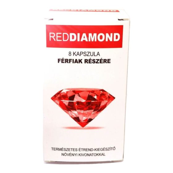 Red Diamond - naravno prehransko dopolnilo za moške (8 kosov)