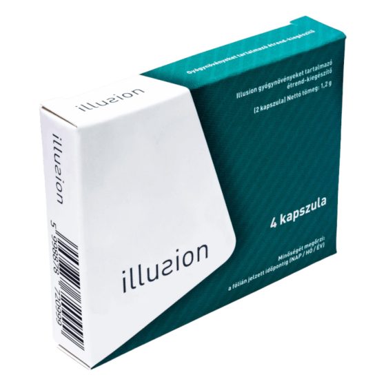 Illusion - naravno prehransko dopolnilo za moške (4 kosi)