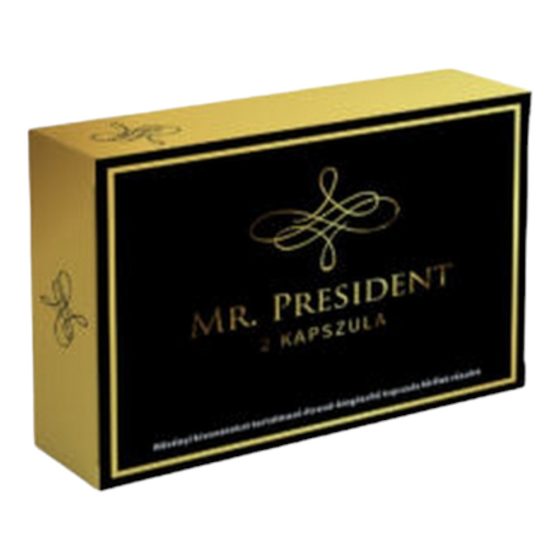 Mr. President - prehransko dopolnilo v kapsulah za moške (2 kosa)