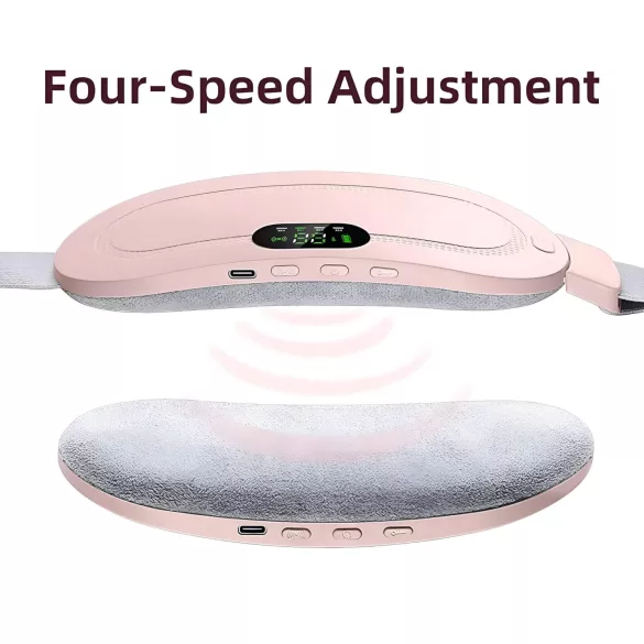 EMS - masažni pas za menstruacijo - akumulatorski - roza