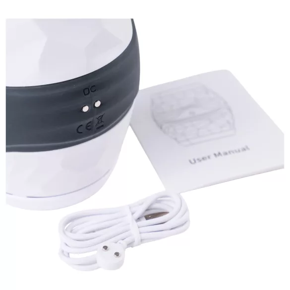 Desirel Grip Master - masturbator za moške - močan oprijem - siva