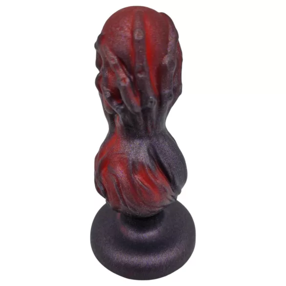 OgazR - analni dildo z izboklinami - 10,5 cm - črn