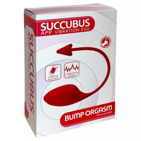 Funny Me - vibracijsko jajce s stimulatorjem za klitoris - rdeče