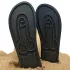 Flip-flop natikači - penis motiv - črna - 40/41