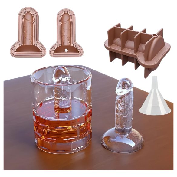 Dildo ledene kocke izdelovalec (modra)