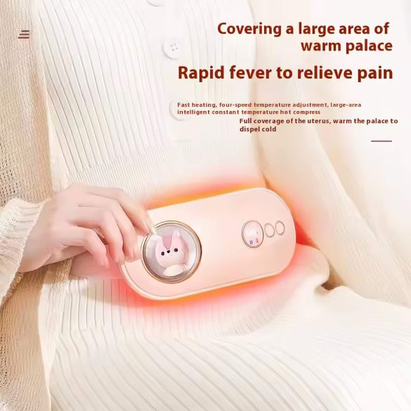 HappyPet Comfort - masažni pas za menstruacijo - bela