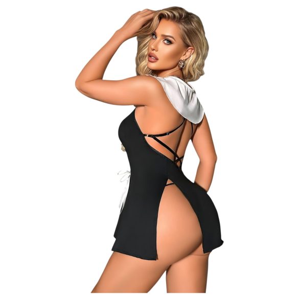 Nuna - erotični kostum - črn - L