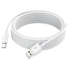 USB-C polnilni kabel (bela)