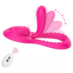 Mroow - prilagodljiv vibrator za blazine (rožnate barve)