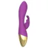 Mroow - zajčkast vibrator s klitoralnim krakom (vijoličen)