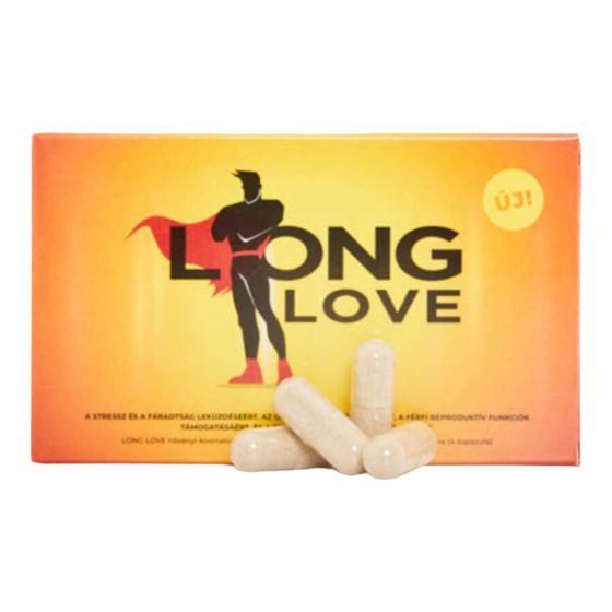 Long Love - prehransko dopolnilo za moške, ki upočasnjuje ejakulacijo (4 kosi)