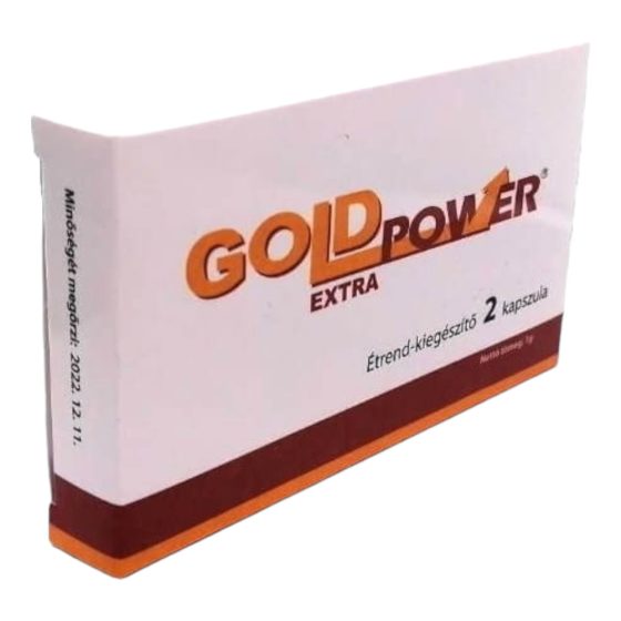 Gold Power - prehransko dopolnilo kapsule za moške (2 kosa)