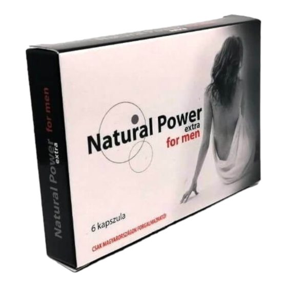 Natural Power - prehransko dopolnilo v kapsulah za moške (6 kosov)