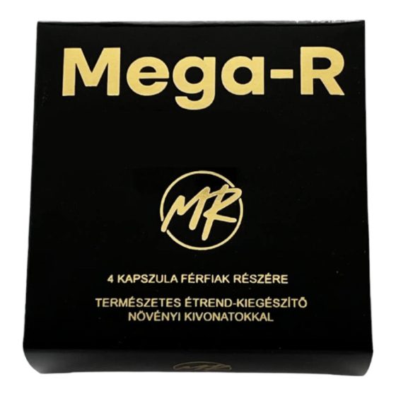 MEGA R - naravno prehransko dopolnilo kapsule za moške (4 kosi)