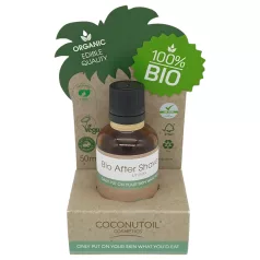   Coconutoil - olje za odstranjevanje dlak in po britju - bio - 50 ml