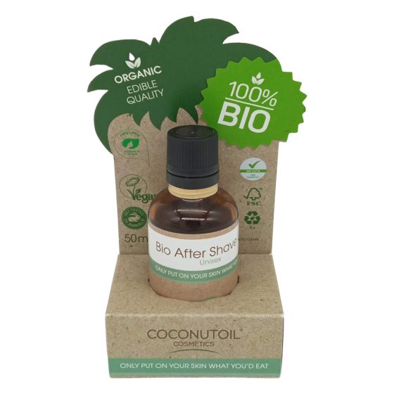 Kokosovo olje - ekološko olje za odstranjevanje dlak in britje po britju (50ml)