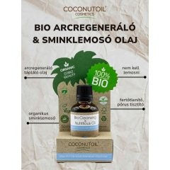   Kokosovo olje - organsko regeneracijsko olje za obraz in odstranjevanje ličil (50ml)