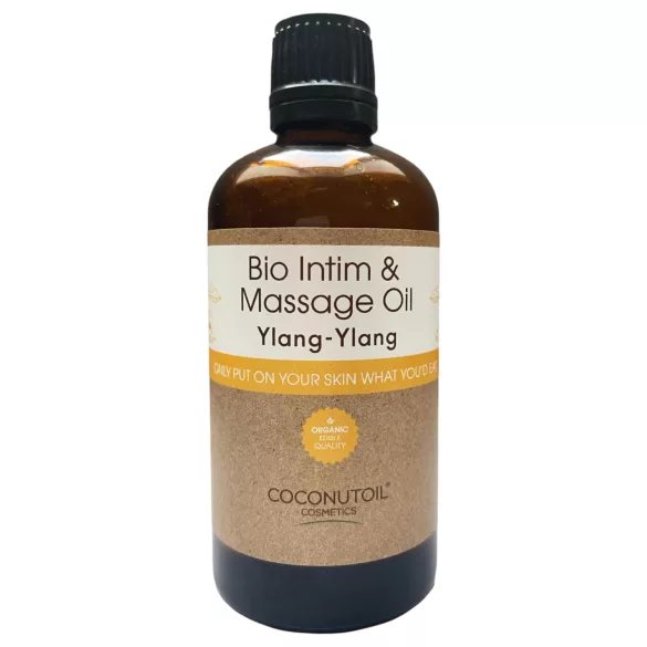 Coconutoil - bio intimni in masažni olje ylang-ylang - 80 ml