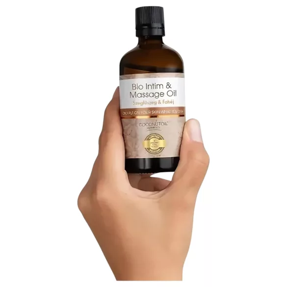 Coconutoil - bio intimno in masažno olje - nageljnove žbice, cimet - 80 ml