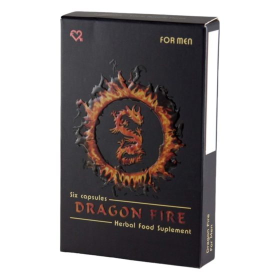 Dragon Fire - prehransko dopolnilo kapsule za moške (6 kosov)