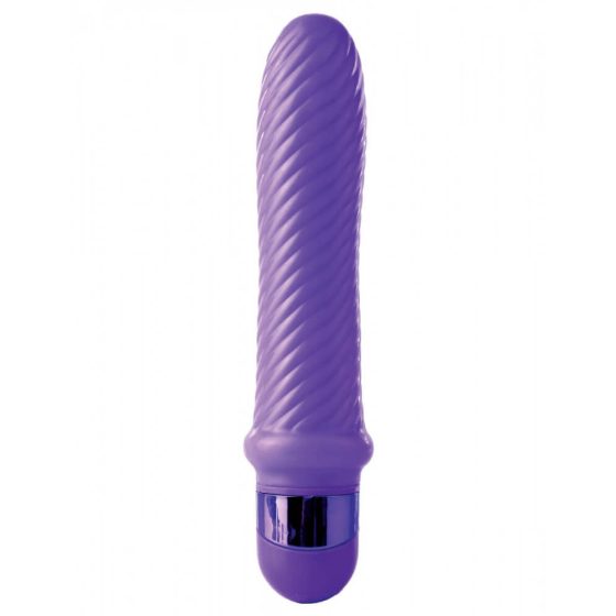 Classix Grape Swirl - vibrator na palici (vijolična)