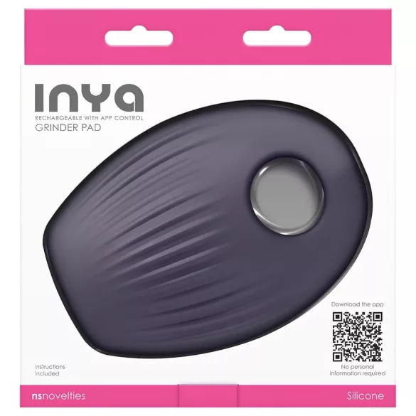 Inya Grinder Pad - vibracijska blazina - pametni vibrator - vijolična