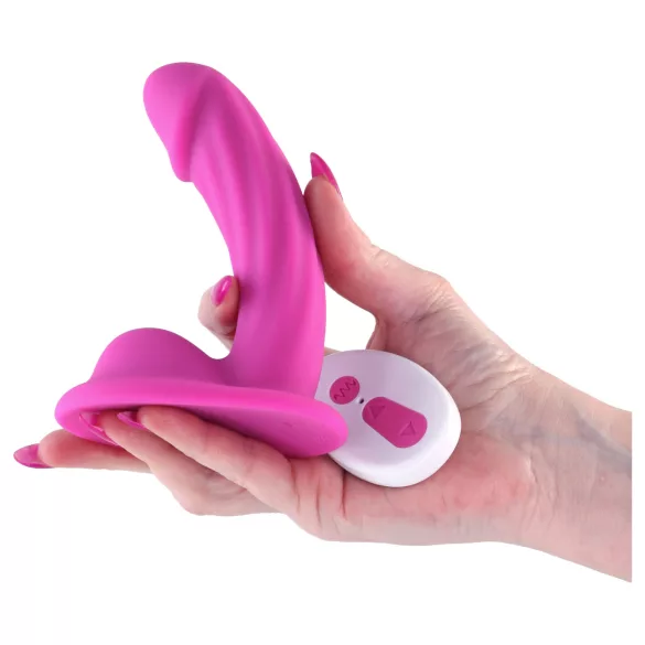 NS Novelties - 2v1 klitoralni stimulator in G-točka vibrator (roza)