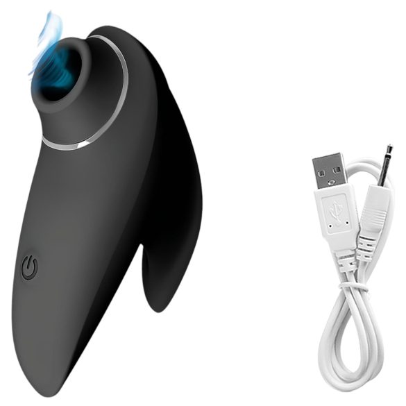 AlvUp - stimulator klitorisa z zračnimi valovi - vibrator - črna