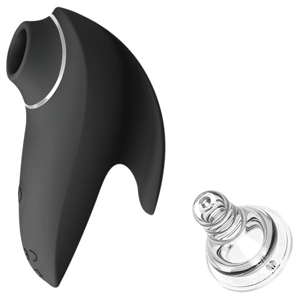 AlvUp - stimulator klitorisa z zračnimi valovi - vibrator - črna