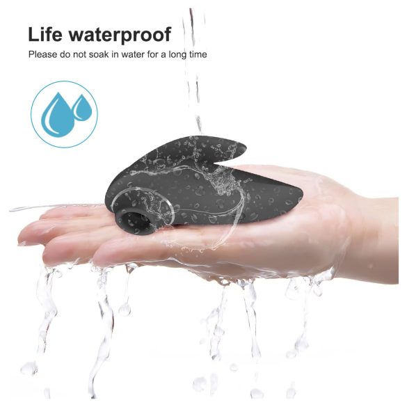 AlvUp - stimulator klitorisa z zračnimi valovi - vibrator - črna