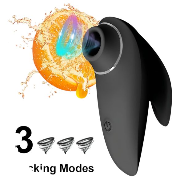 AlvUp - stimulator klitorisa z zračnimi valovi - vibrator - črna