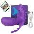 AlvUp - z aplikacijo upravljiv namestljiv vibrator (vijoličen)
