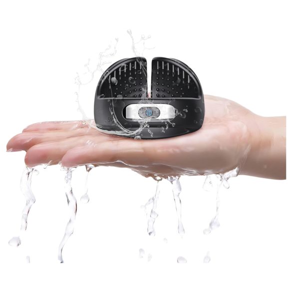 AlvUp - vibracijski obroč za penis - črn