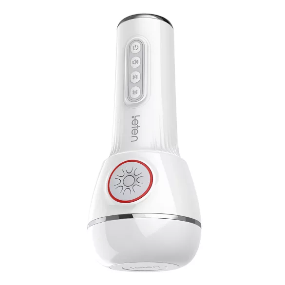 LETEN SM340 - masturbator z vibracijo in sesanjem - akumulatorski, zvočni