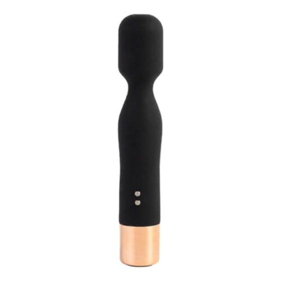 Lonely Charming Vibe Wand - masažni vibrator z možnostjo polnjenja (črn)