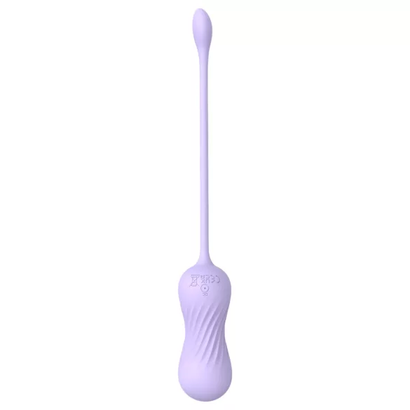 Sex HD Twist Egg - masturbator - vibracijsko jajce - vijolična
