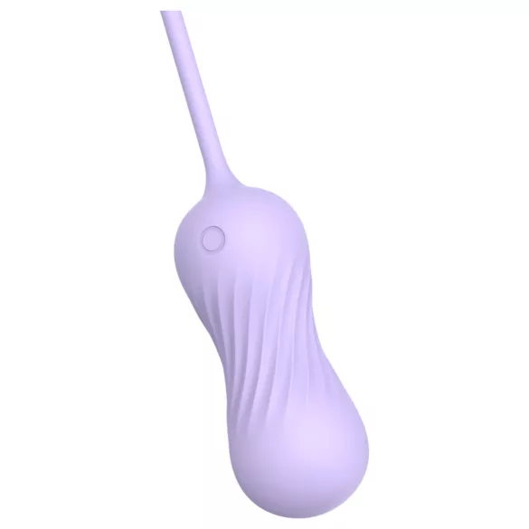 Sex HD Twist Egg - masturbator - vibracijsko jajce - vijolična