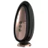 Sex HD Mirror - vibrator za lizanje z gretjem - črna