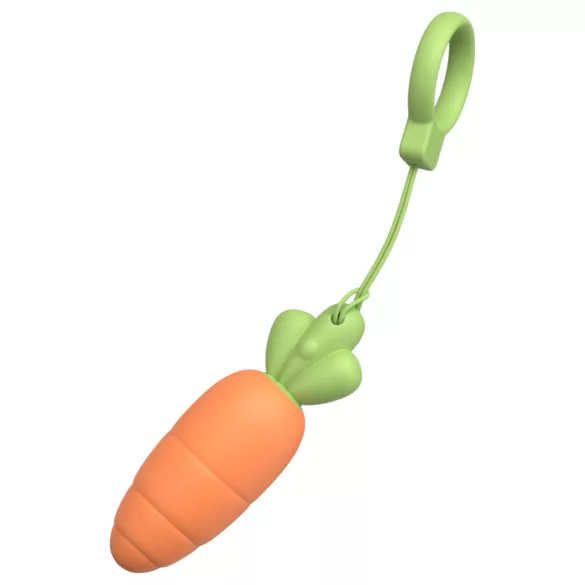 Sex HD Carrots - vibrator v obliki korenja - oranžen