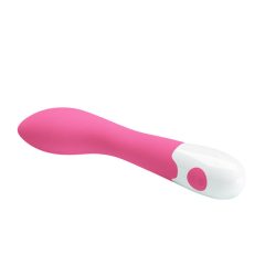   Pretty Love Bishop - vodoodporni vibrator za točko G (roza in bela)