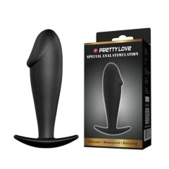   Pretty Love analni stimulacijski čep - analni vibrator (črn)